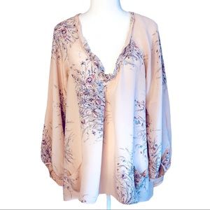 Rebecca Taylor Silk Artist Smock Top 10